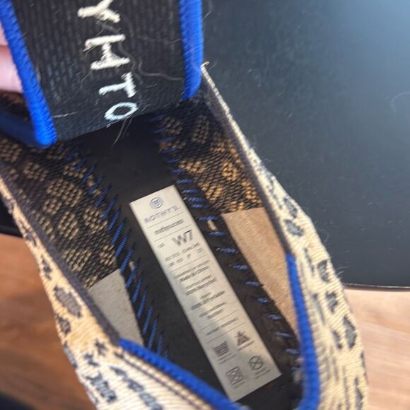 Rothy’s cheetah loafer flats size 7 - Picture 9 of 11